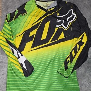 Fox Vibrant Yellow and Black Jersey